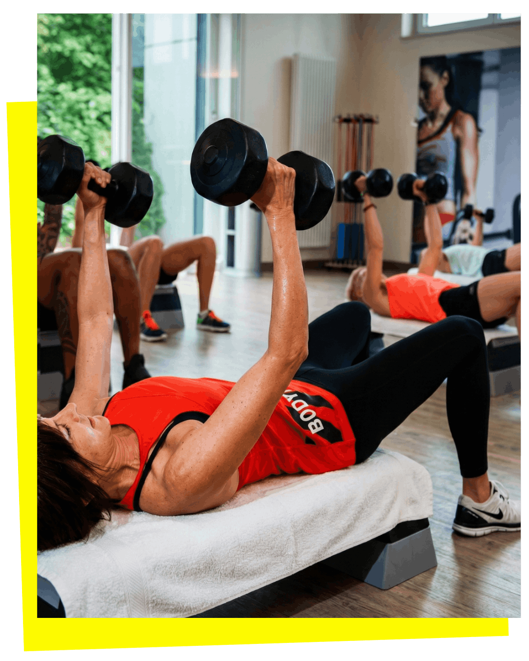 groepslessen in sportschool haren gegeven door trainers