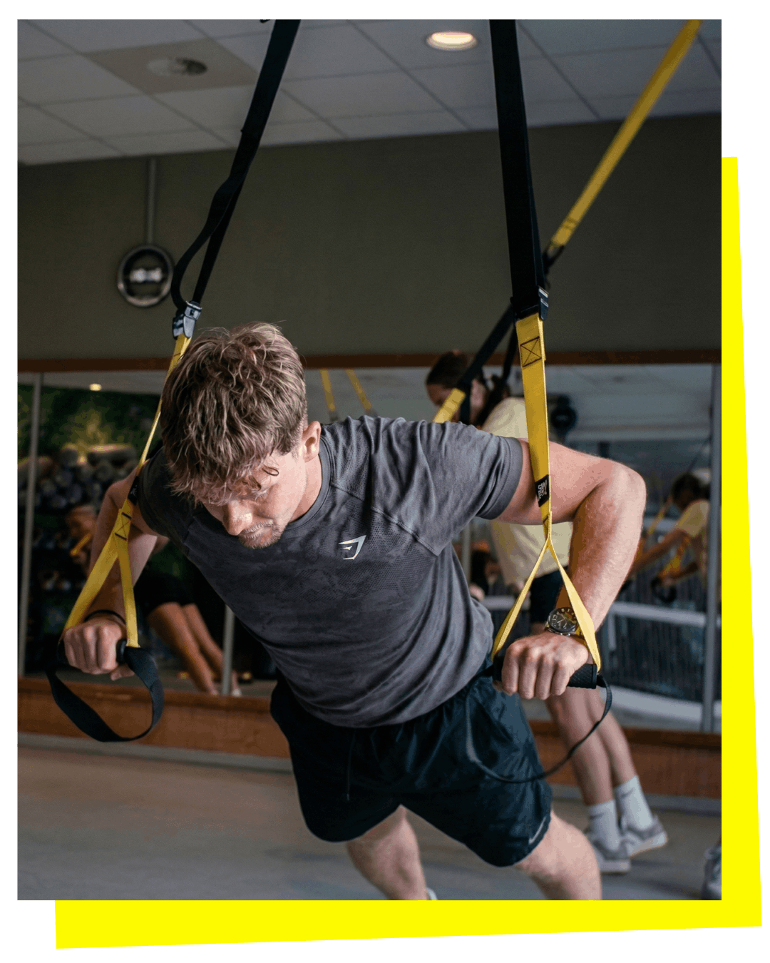 TRX workout haren om meer kracht te krijgen