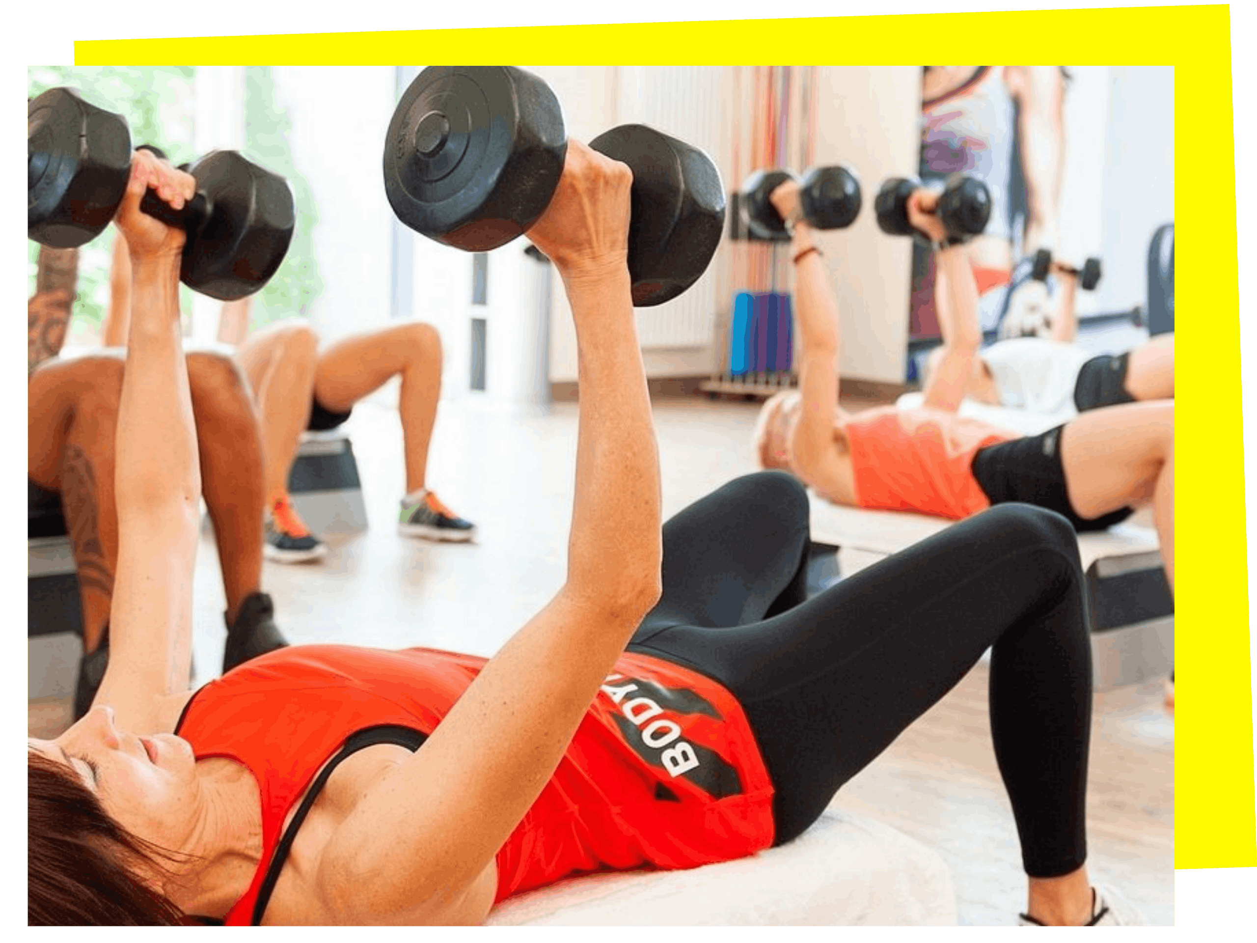 body workout in haren om calorieën te vebranden