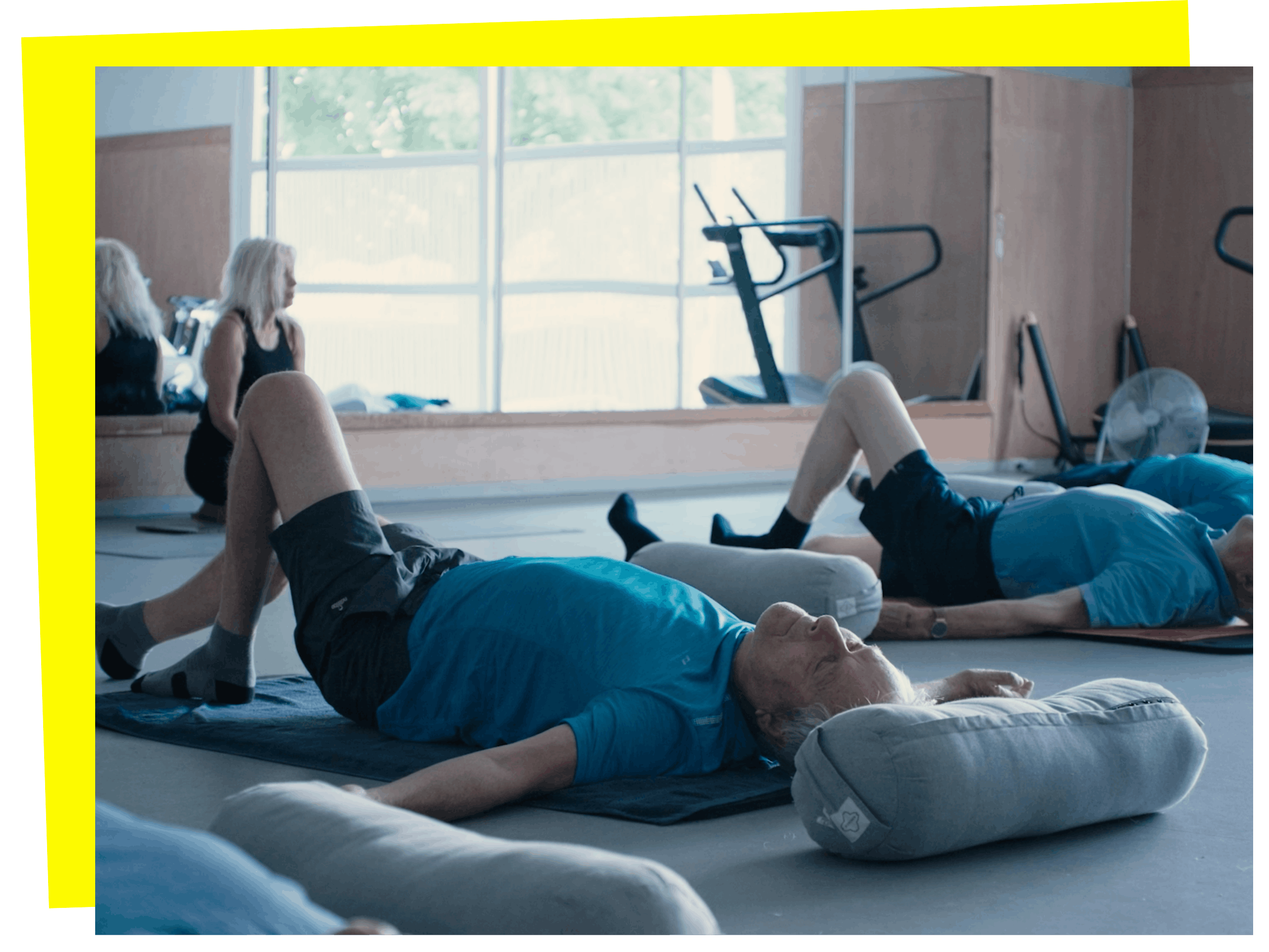 een workout om te ontspannen