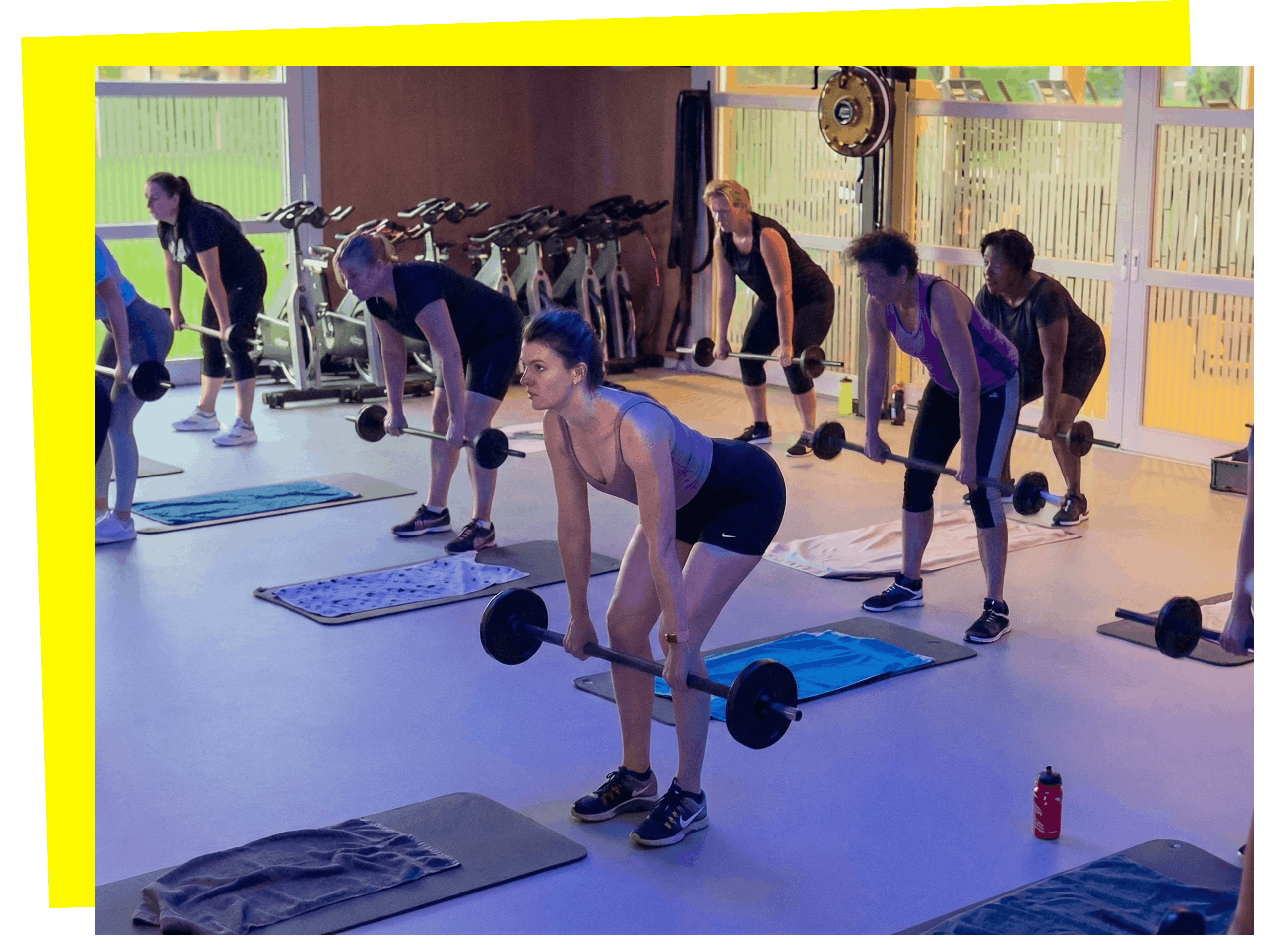 groepsles met full body